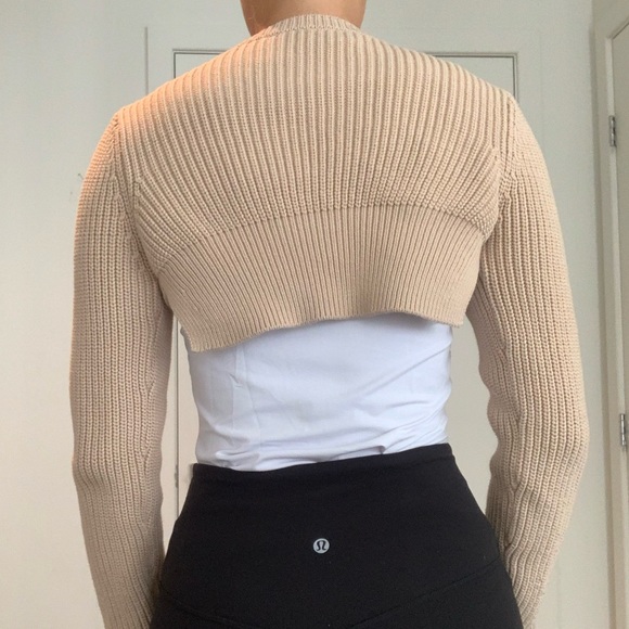 🥯🫶🏼 CROPPED KNIT CARDIGAN / BOLERO 🫶🏼🥯 - Picture 3 of 4